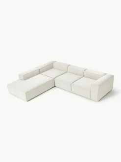 Modulaire XL hoekbank Lennon uit bouclé^Westwing Collection Outlet