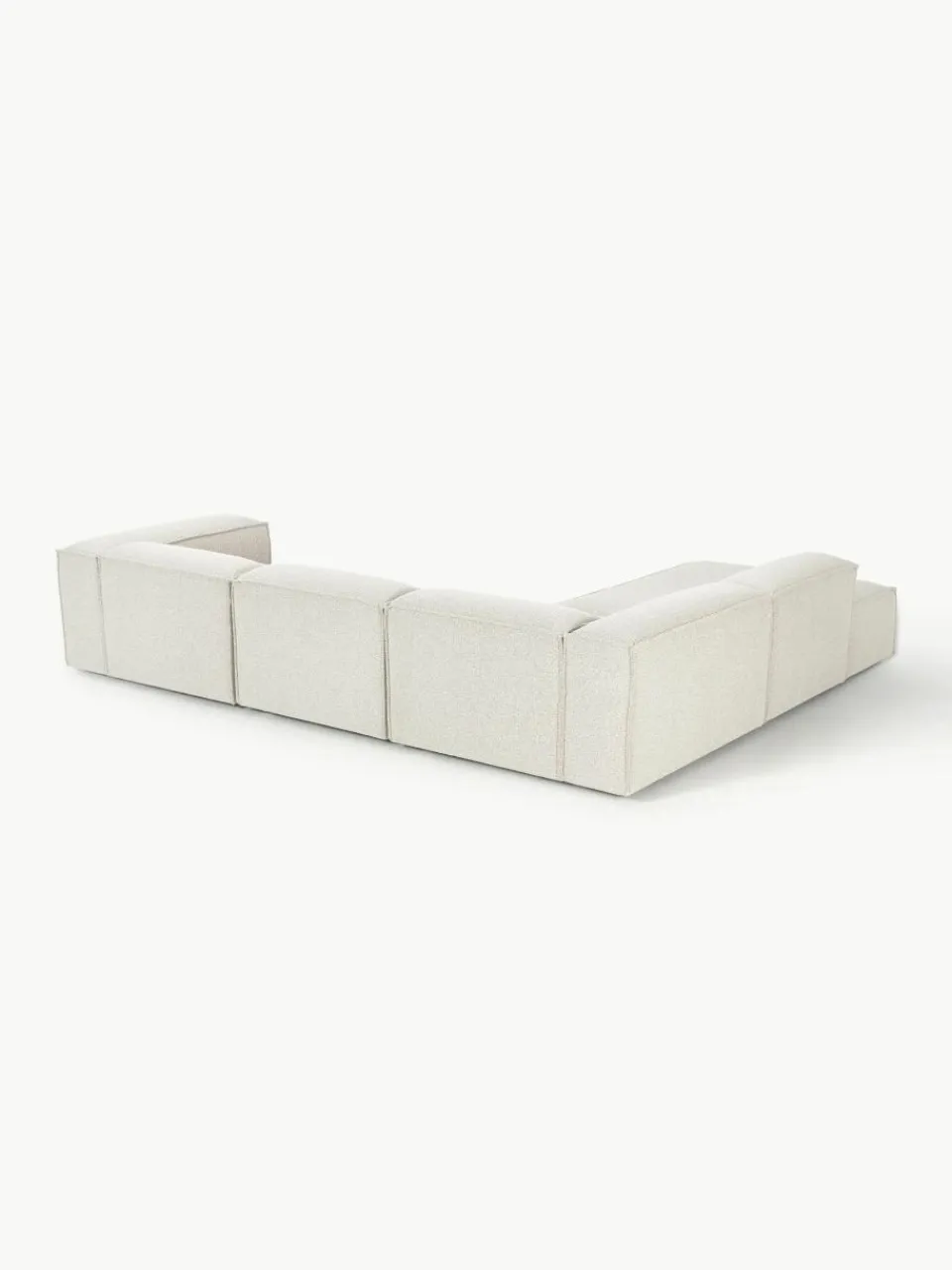 Modulaire XL hoekbank Lennon uit bouclé^Westwing Collection Outlet