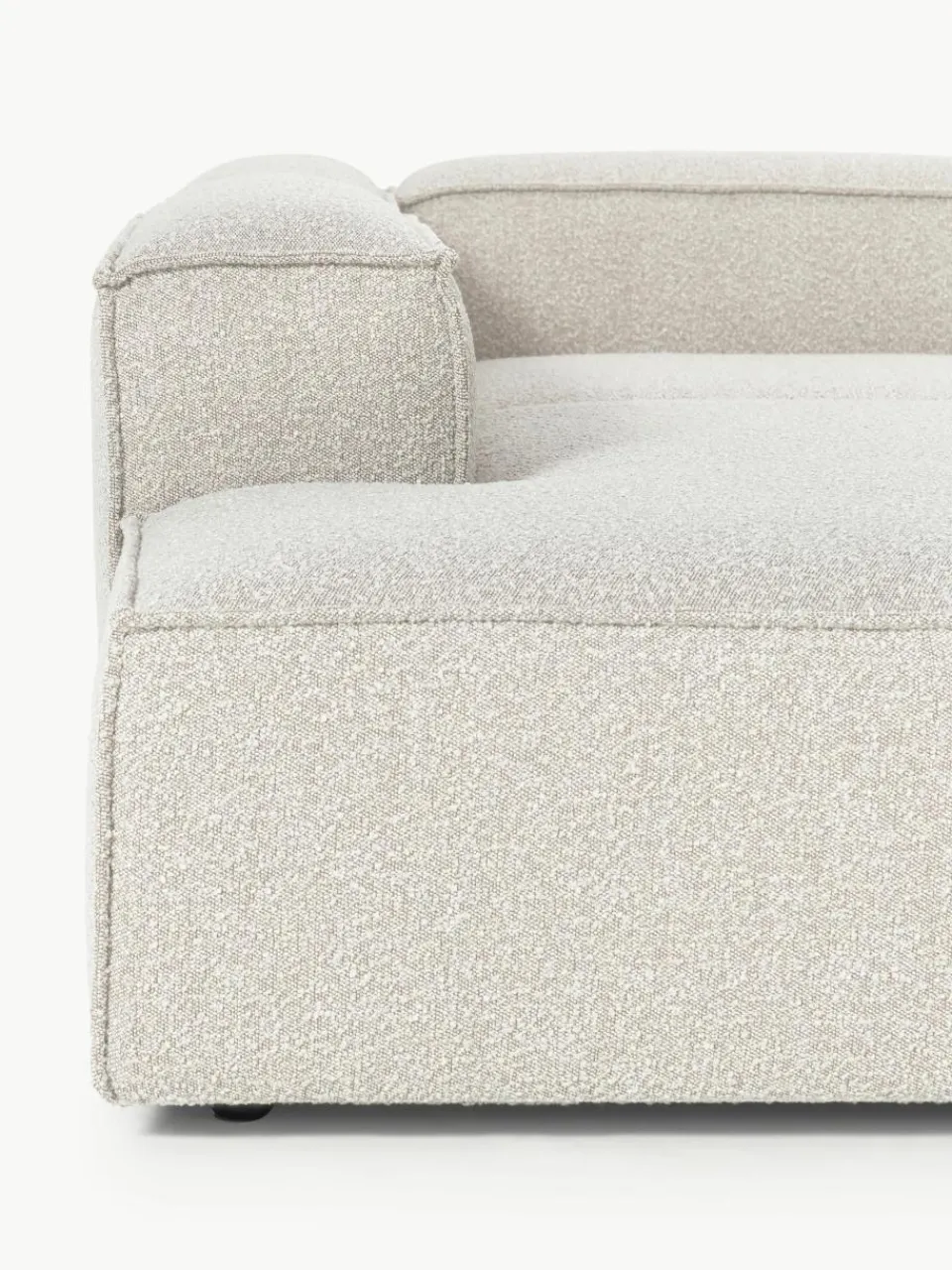 Modulaire XL hoekbank Lennon uit bouclé^Westwing Collection Outlet