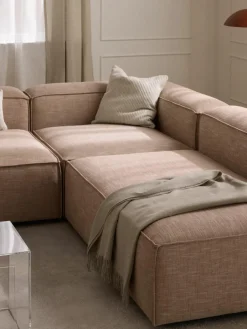 Modulaire XL hoekbank Lennon van linnenmix^Westwing Collection Clearance