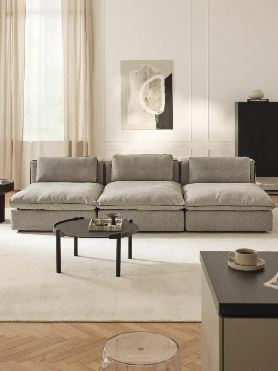 Modulaire XL-bank Felix (3-zits)^Westwing Collection Online