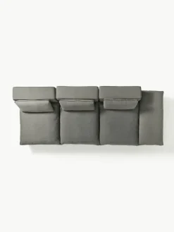 Modulaire XL-bank Felix (3-zits) met poef^Westwing Collection Hot