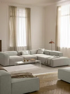 Modulaire XL-hoekbank Lennon van linnenmix^Westwing Collection Discount