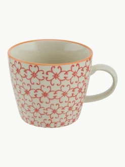 Mokken Carla met klein patroon, set van 4^Bloomingville Hot