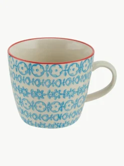 Mokken Carla met klein patroon, set van 4^Bloomingville Hot