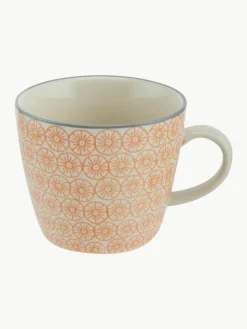 Mokken Carla met klein patroon, set van 4^Bloomingville Hot
