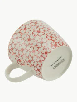Mokken Carla met klein patroon, set van 4^Bloomingville Hot