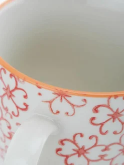 Mokken Carla met klein patroon, set van 4^Bloomingville Hot