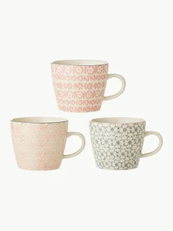 Mokken Cécile met klein patroon, set van 3^Bloomingville New