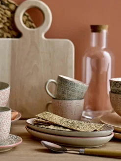 Mokken Cécile met klein patroon, set van 3^Bloomingville New