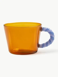 Mokken Duet uit borosilicaatglas, 2 stuks^&k Amsterdam Best