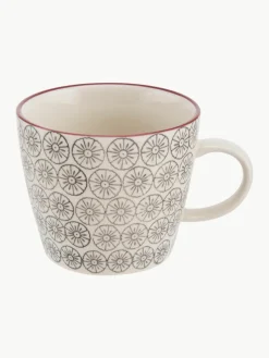 Mokken Karine met klein patroon, set van 4^Bloomingville Hot