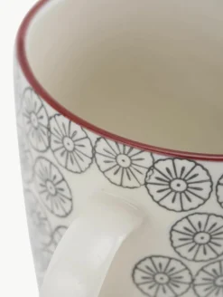 Mokken Karine met klein patroon, set van 4^Bloomingville Hot