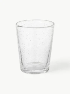 Mondgeblazen Bubble waterglazen met decoratieve luchtbellen, 4 stuks^Broste Copenhagen Discount