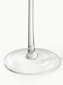 Mondgeblazen champagneglazen Aleo, 4 stuks^Westwing Collection Outlet