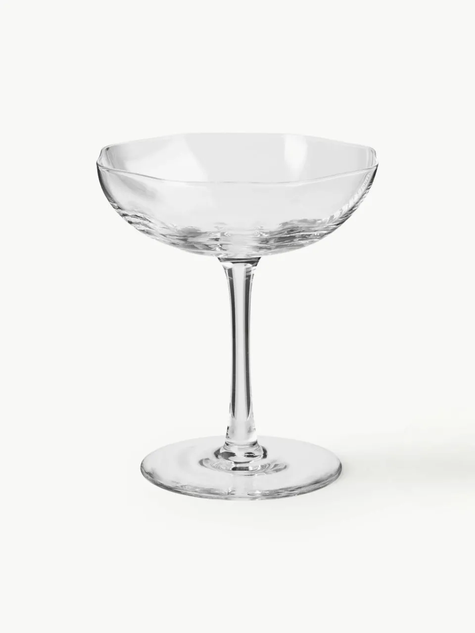 Mondgeblazen champagneglazen Limfjord, 4 stuks^Broste Copenhagen Online