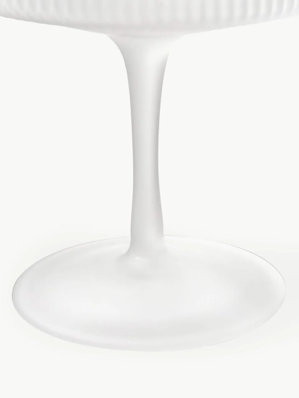 Mondgeblazen champagneglazen Ripple met groefreliëf, 2 stuks^ferm LIVING Fashion