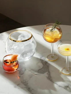 Mondgeblazen cocktailglazen Luca, 2 stuks^Lsa International Best