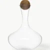Mondgeblazen decanter Eden met houten dop, 2 L^Sagaform Discount