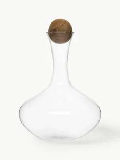 Mondgeblazen decanter Eden met houten dop, 2 L^Sagaform Discount