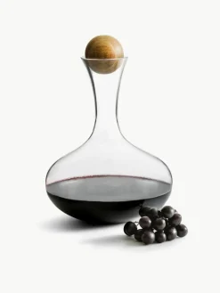 Mondgeblazen decanter Eden met houten dop, 2 L^Sagaform Discount