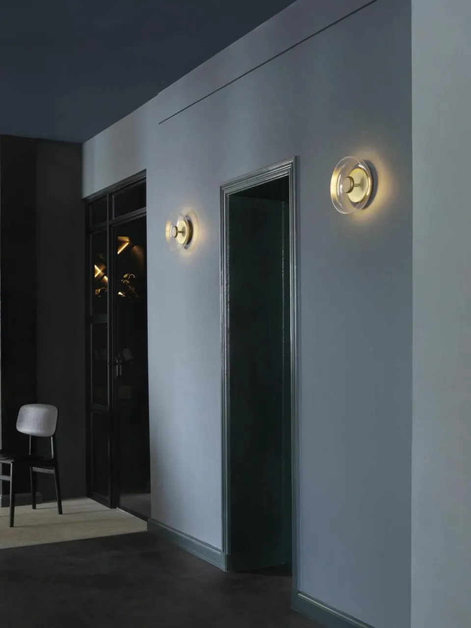 Mondgeblazen dimbare LED wandlamp Blossi^Nuura Sale