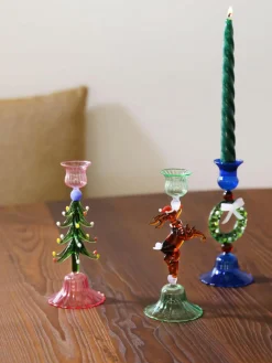 Mondgeblazen glazen kandelaar Merry Tree^&k Amsterdam Sale