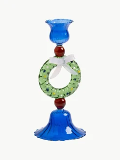 Mondgeblazen glazen kandelaar Wreath^&k Amsterdam Outlet