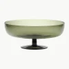 Mondgeblazen glazen serveerschaal Diseguale, in grijs, Ø 25 cm^Bitossi Home Outlet