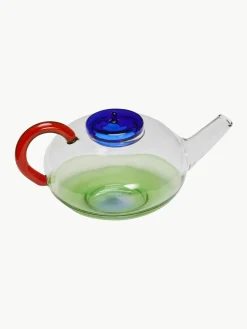 Mondgeblazen glazen theepot NoRush, 900 ml^Hübsch Discount