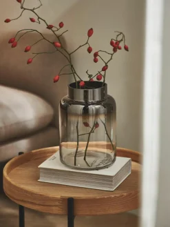 Mondgeblazen glazen vaas Uma, H 20 cm^Westwing Collection Discount