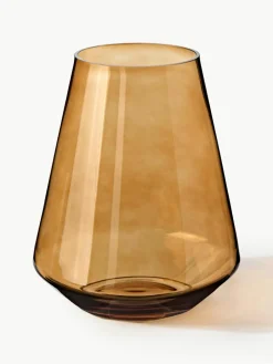 Mondgeblazen glazen vaas Joyce, H 21 cm^Westwing Collection Fashion