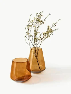 Mondgeblazen glazen vaas Joyce, H 21 cm^Westwing Collection Fashion