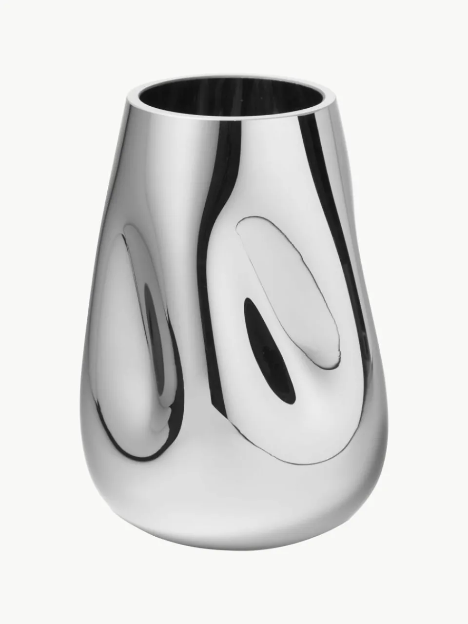 Mondgeblazen glazen vaas Mirror, H 26 cm^Westwing Collection Sale