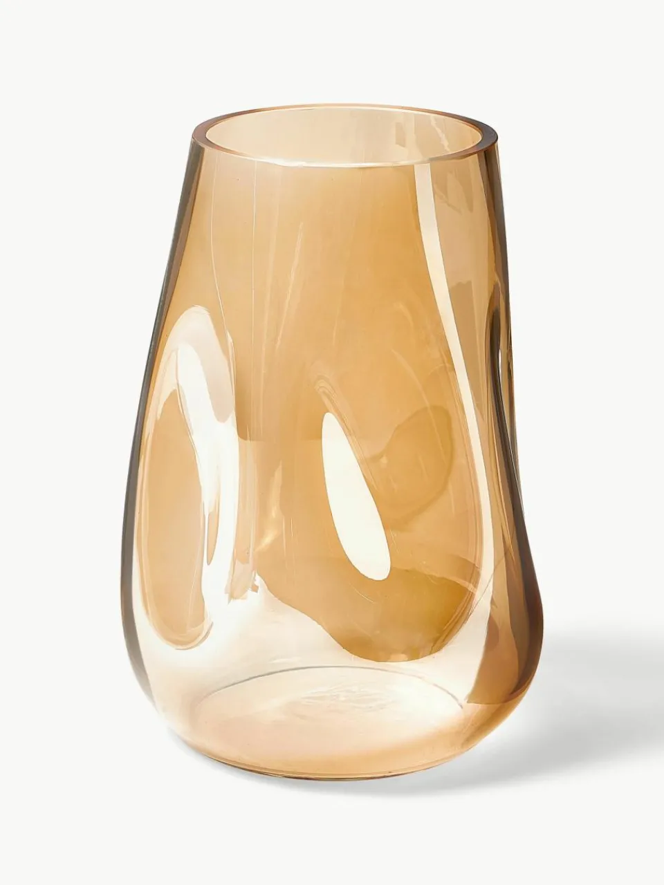 Mondgeblazen glazen vaas Luster, H 26 cm^Westwing Collection Outlet