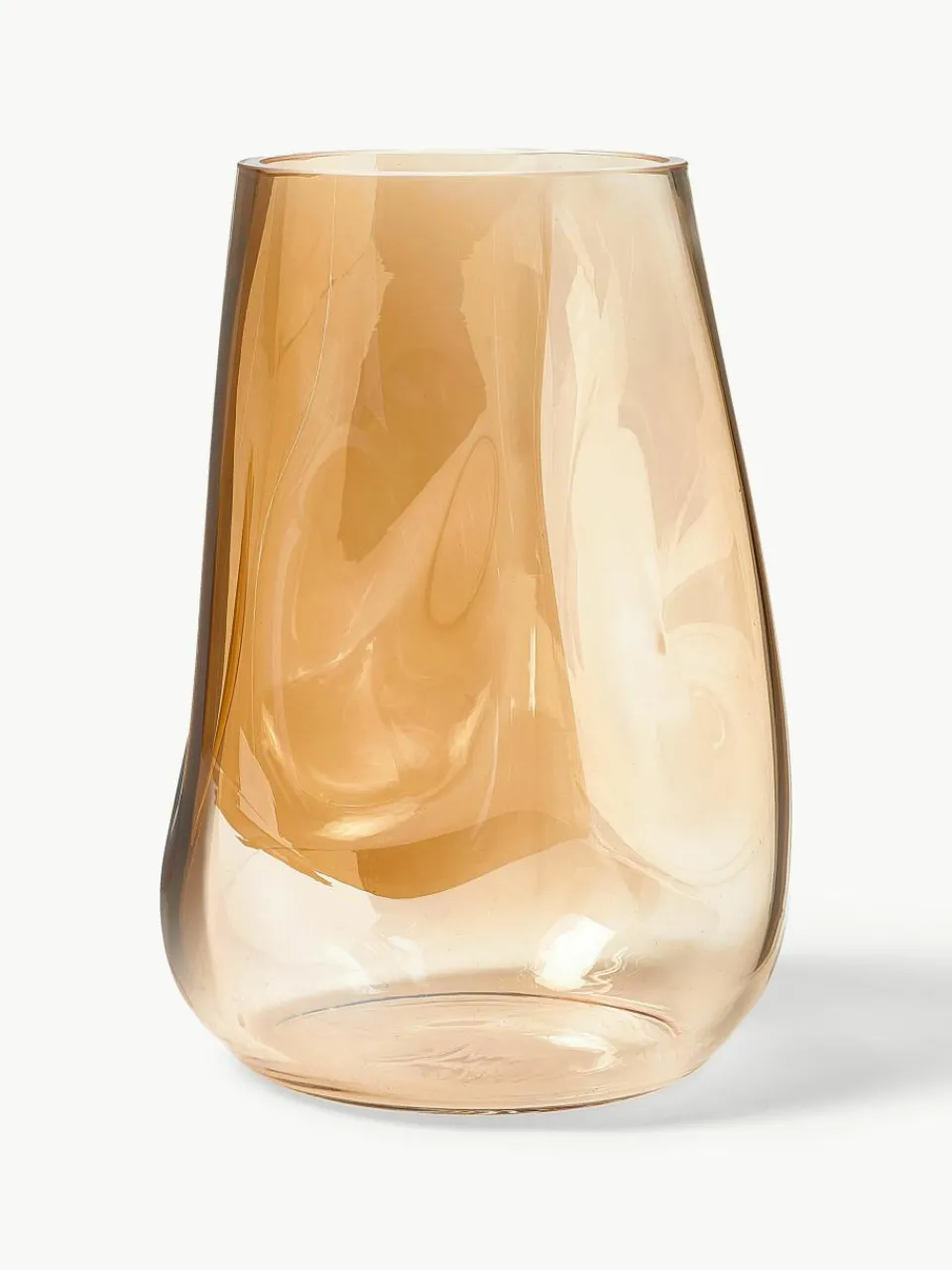Mondgeblazen glazen vaas Luster, H 26 cm^Westwing Collection Outlet