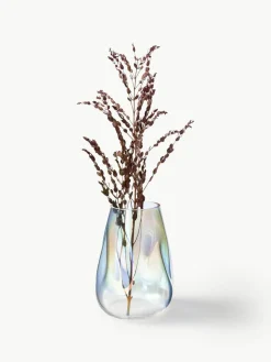 Mondgeblazen glazen vaas Rainbow, H 26 cm^Westwing Collection Online