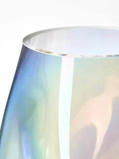 Mondgeblazen glazen vaas Rainbow, H 26 cm^Westwing Collection Online