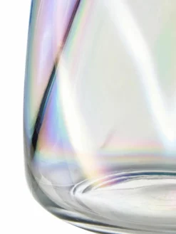 Mondgeblazen glazen vaas Rainbow, H 26 cm^Westwing Collection Online