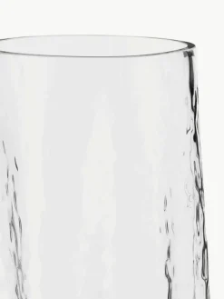 Mondgeblazen glazen vaas Gry met gestructureerde oppervlak, H 30 cm^Cooee Design Sale
