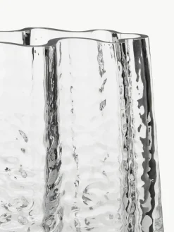 Mondgeblazen glazen vaas Gry met gestructureerde oppervlak, H 19 cm^Cooee Design Sale