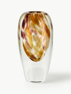 Mondgeblazen glazen vaas Otea, H 21 cm^Westwing New