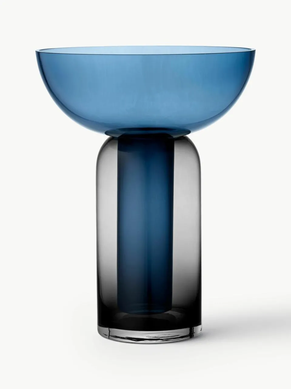 Mondgeblazen glazen vaas Torus, H 33 cm^AYTM Clearance