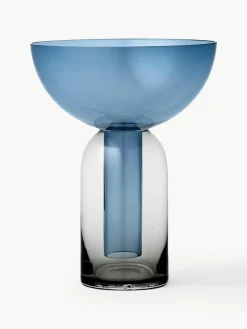 Mondgeblazen glazen vaas Torus, H 20 cm^AYTM Discount