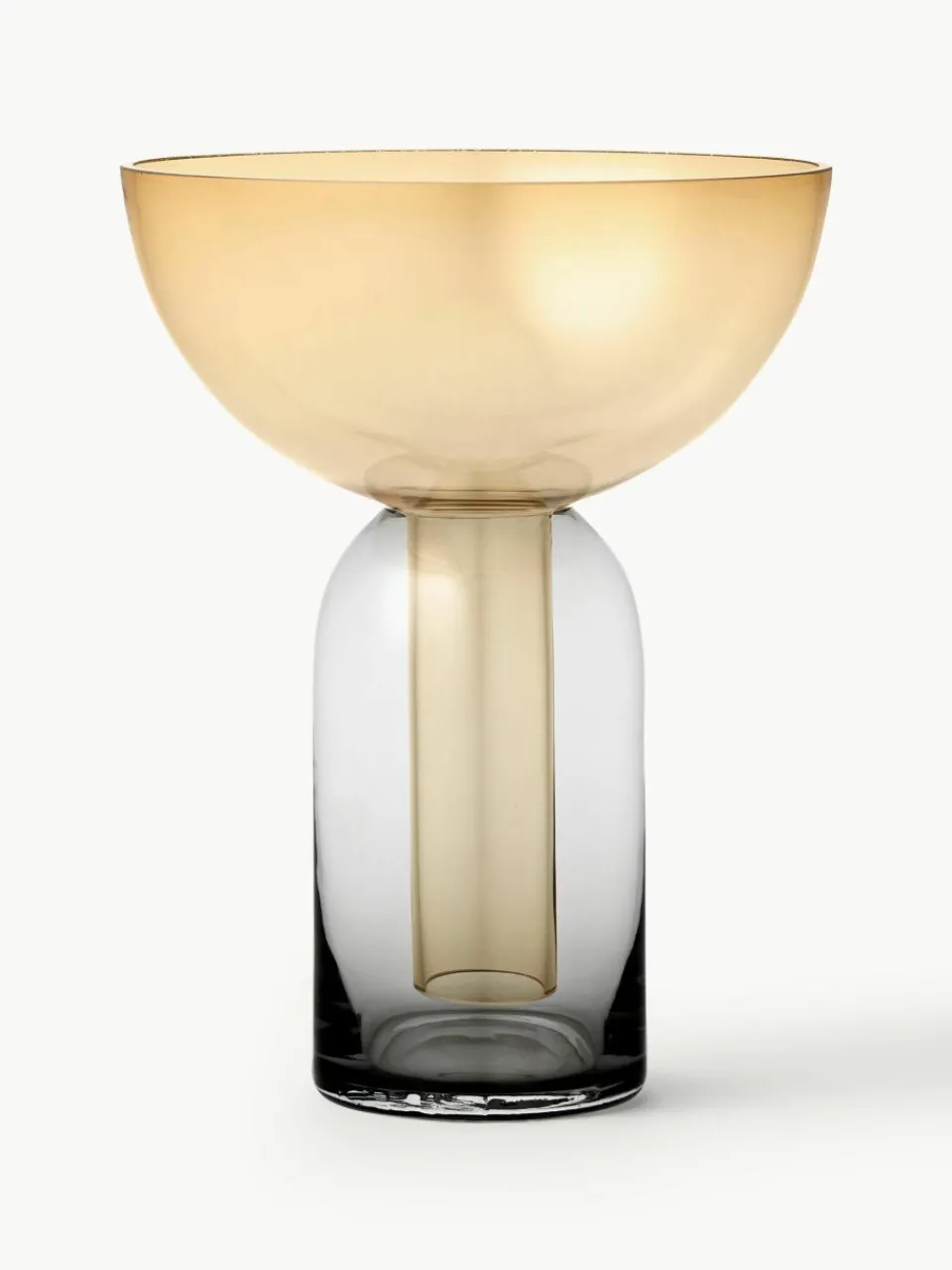 Mondgeblazen glazen vaas Torus, H 20 cm^AYTM Hot