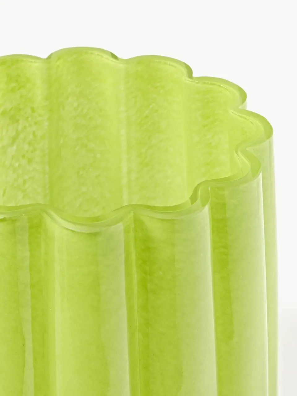 Mondgeblazen glazen vaas Melon, H 38 cm^Pols Potten Outlet