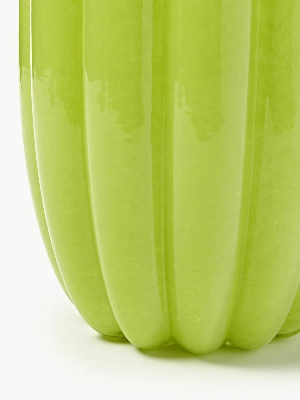 Mondgeblazen glazen vaas Melon, H 38 cm^Pols Potten Outlet