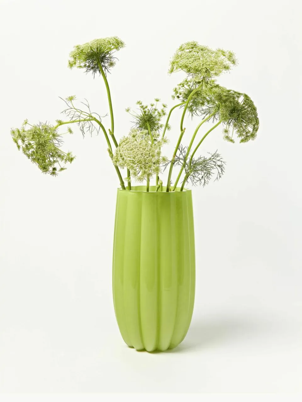 Mondgeblazen glazen vaas Melon, H 38 cm^Pols Potten Outlet