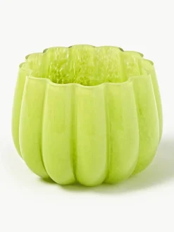 Mondgeblazen glazen windlicht Melon^Pols Potten Outlet