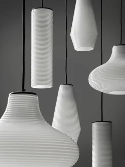 Mondgeblazen hanglamp Clio^Panzeri Fashion